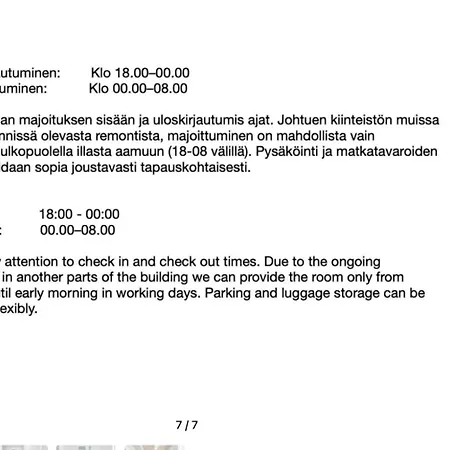 Short In The Center, Free Parking